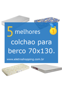 Colchões para berço 70x130