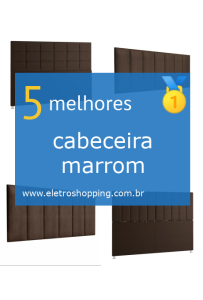 cabeceiras marrons