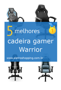 cadeiras gamer Warrior