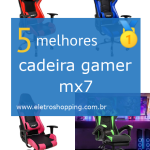 cadeiras gamer mx7