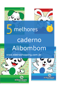 Melhores cadernos Alibombom