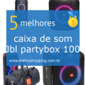 caixas de som Jbl partybox 100