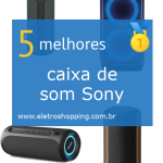 caixas de som Sony
