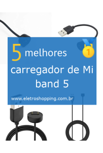 carregadores de Mi band 5