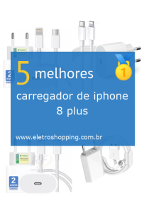 carregadores de iphone 8 plus