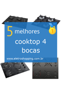 cooktop 4 bocas