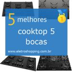 cooktop 5 bocas