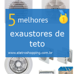 exaustores de teto