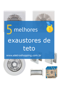 exaustores de teto