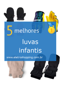 luvas infantis