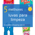 luvas para limpeza