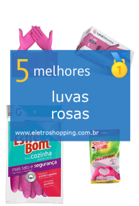 luvas rosas