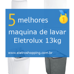 máquinas de lavar Eletrolux 13kg