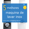 máquinas de lavar inox