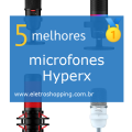 microfones Hyperx