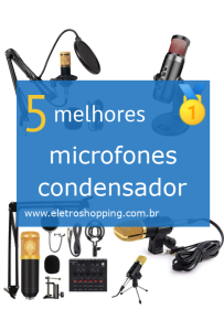 microfones condensador