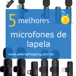 microfones de lapela