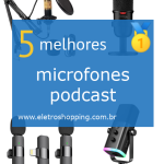 microfones podcast
