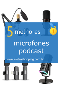 microfones podcast