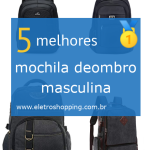 mochilas de ombro masculinas