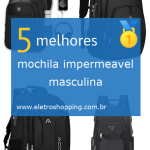 mochilas impermeáveis masculinas