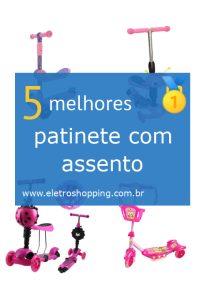 patinetes com assento