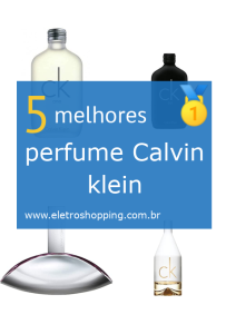 Melhores perfumes Calvin klein