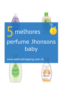 Melhores perfumes Jhonson's baby