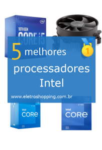 Melhores processadores Intel