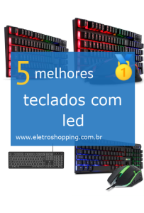 teclados com led