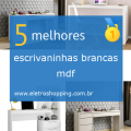 escrivaninhas brancas mdf