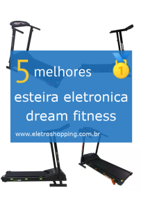 esteira eletrônica dream fitness